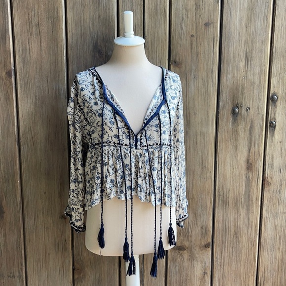 Zara Tops - Zara • Premium Denim Collection Crop Top